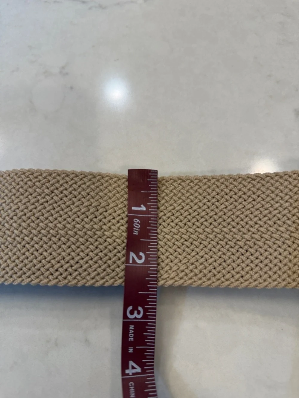 J. Crew Belt Womens Classic Preppy Leather Canvas Retro Basic Simple Everyday - Picture 5 of 5